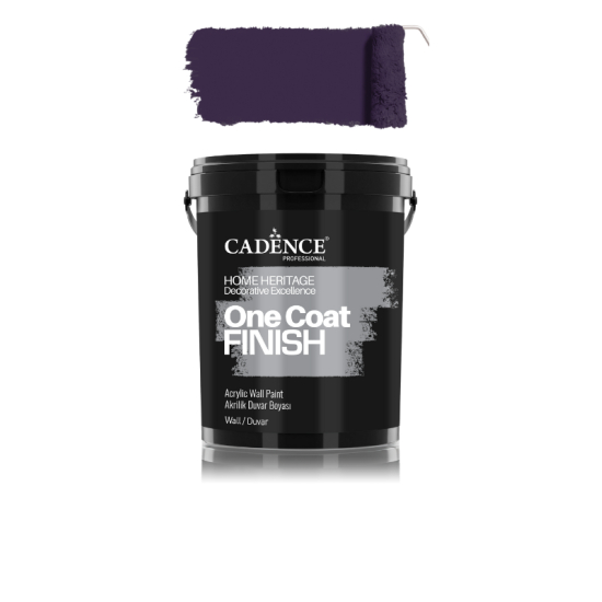 ONE COAT FINISH AKRİLİK İÇ CEPHE BOYASI OCF-10 MÜRDÜM 2.5LT