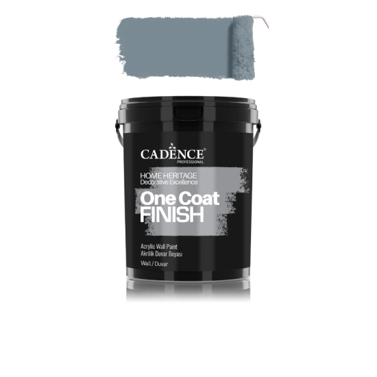 ONE COAT FINISH AKRİLİK İÇ CEPHE BOYASI OCF-14 GRİ MAVİ 2.5LT