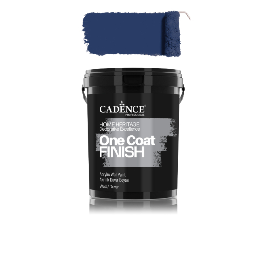 ONE COAT FINISH AKRİLİK İÇ CEPHE BOYASI OCF-15 GELGİT MAVİSİ 2.5LT