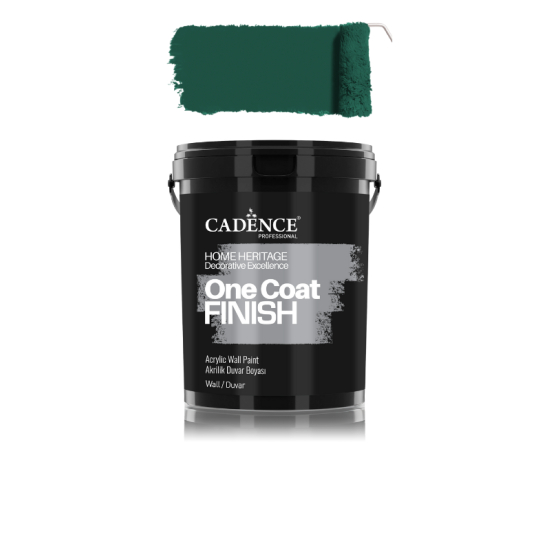 ONE COAT FINISH AKRİLİK İÇ CEPHE BOYASI OCF-19 ZÜMRÜT 2.5LT