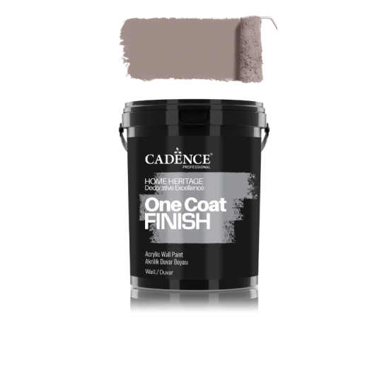 ONE COAT FINISH AKRİLİK İÇ CEPHE BOYASI OCF-20 ARDIÇ GRİ 2.5LT