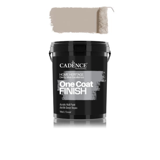 CADENCE-ONE COAT FINISH AKRİLİK İÇ CEPHE BOYASI OCF-25 KÜLLÜ GRİ 2.5LT-FİLLİ BOYA