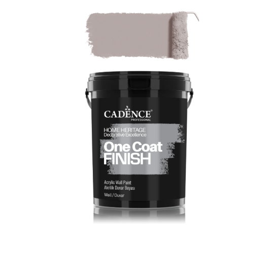 CADENCE-ONE COAT FINISH AKRİLİK İÇ CEPHE BOYASI OCF-26 DOĞAL GRİ 2.5LT