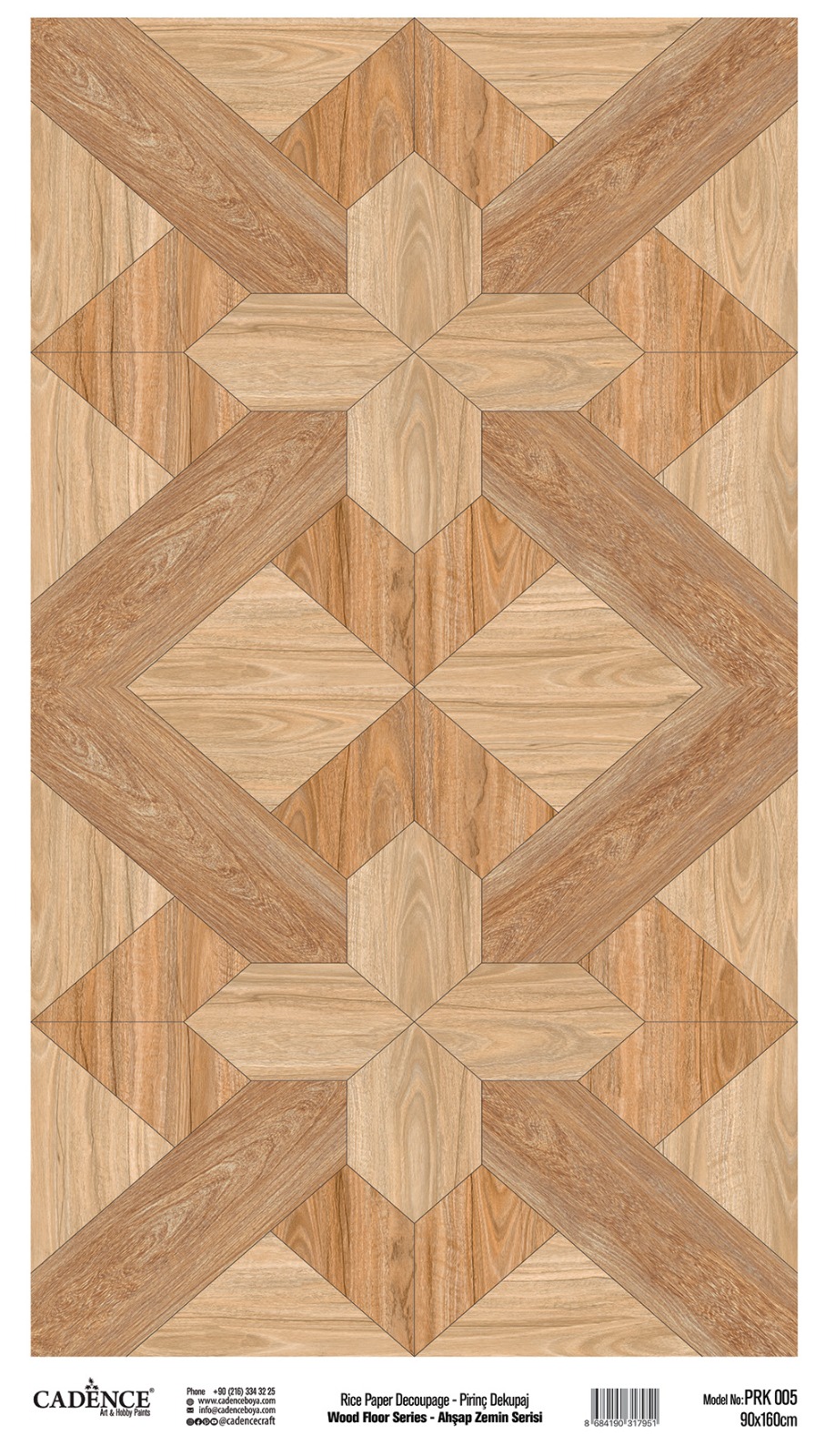 AHŞAP ZEMİN SERİ PİRİNÇ PRK-005 90X160