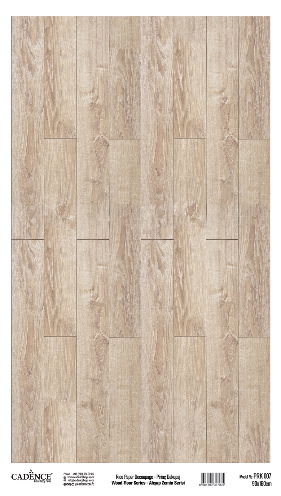 AHŞAP ZEMİN SERİ PİRİNÇ PRK-007 90X160